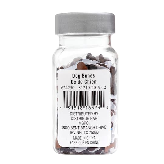 12 Pack: Dog Bone Specialty Polyester Glitter by Recollections™